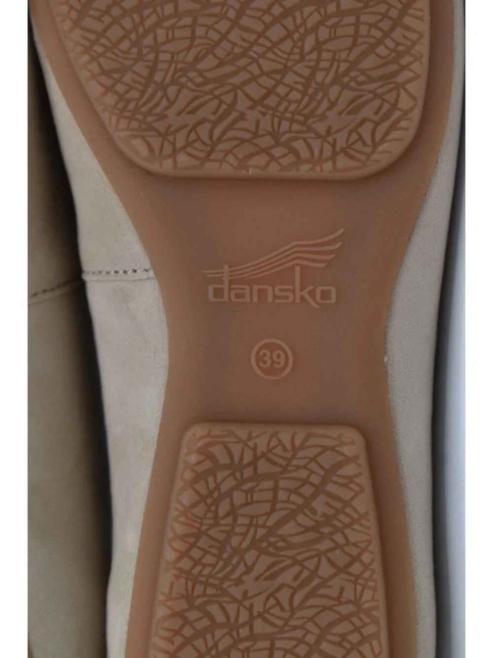 Dansko Womens Size EU 39 US 8.5-9 Mollie Sand Suede Ballet Flats‎ Shoes